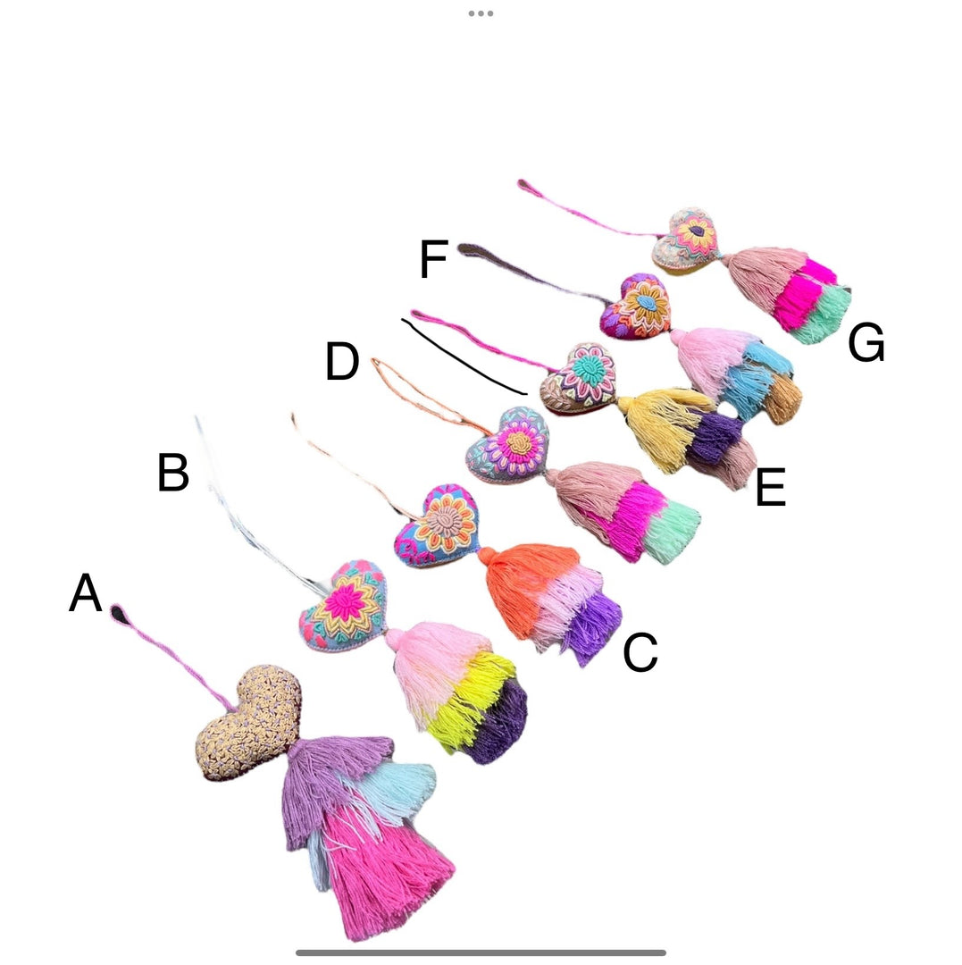 Corazon Mediano Tassel | Be Praia