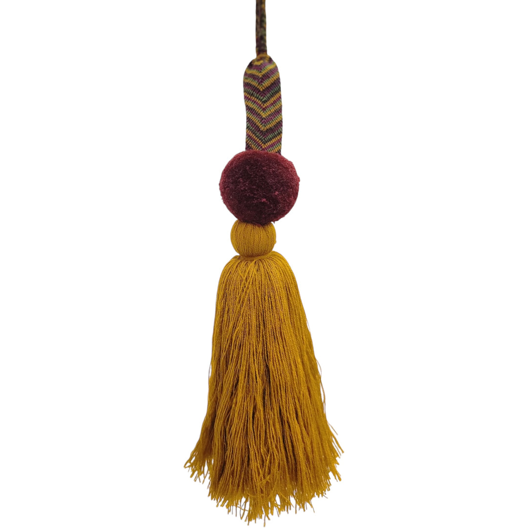 Macrame Pompon with Tassel | Be Praia
