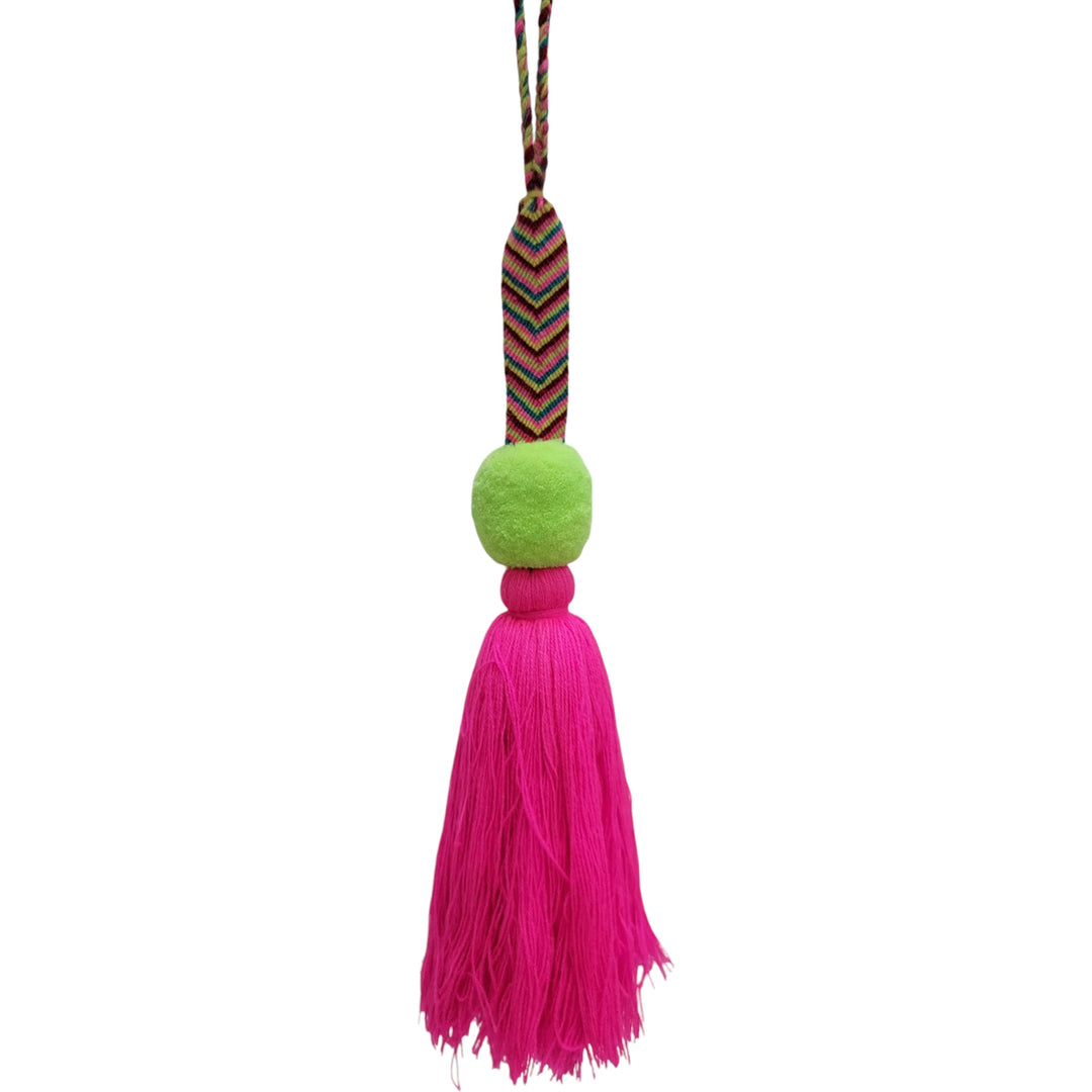 Macrame Pompon with Tassel | Be Praia