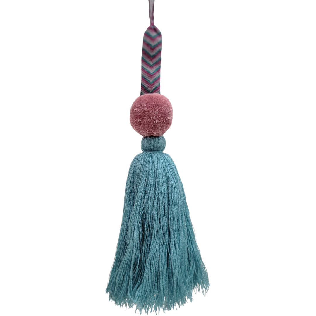 Macrame Pompon with Tassel | Be Praia