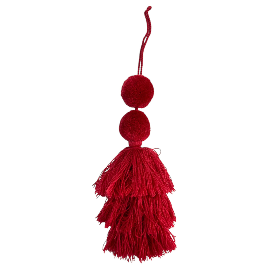 Medium Pompon with Tassel