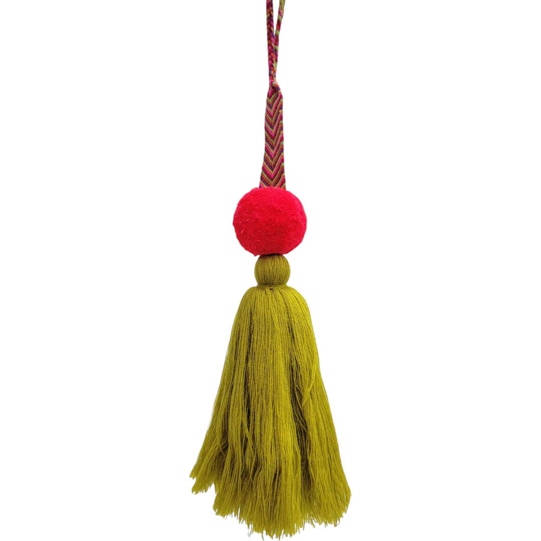 Macrame Pompon with Tassel | Be Praia