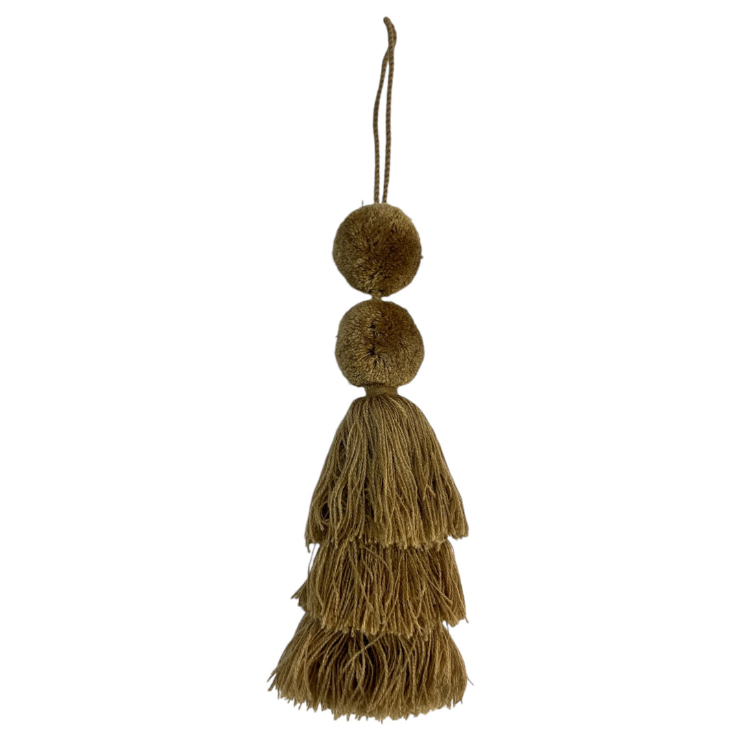 Medium Pompon with Tassel