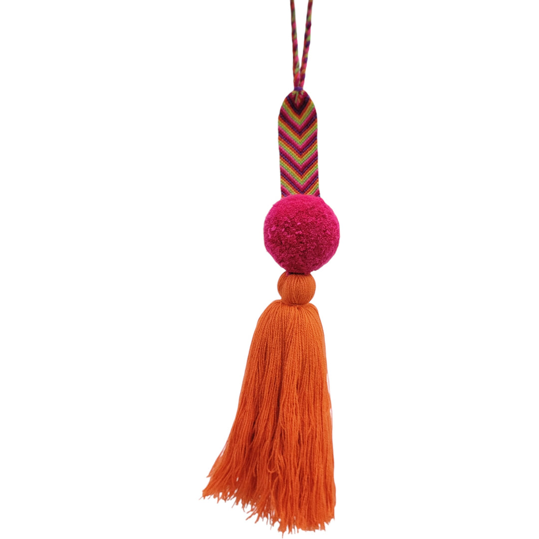 Macrame Pompon with Tassel | Be Praia
