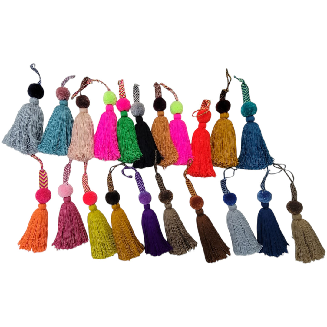 Macrame Pompon with Tassel | Be Praia