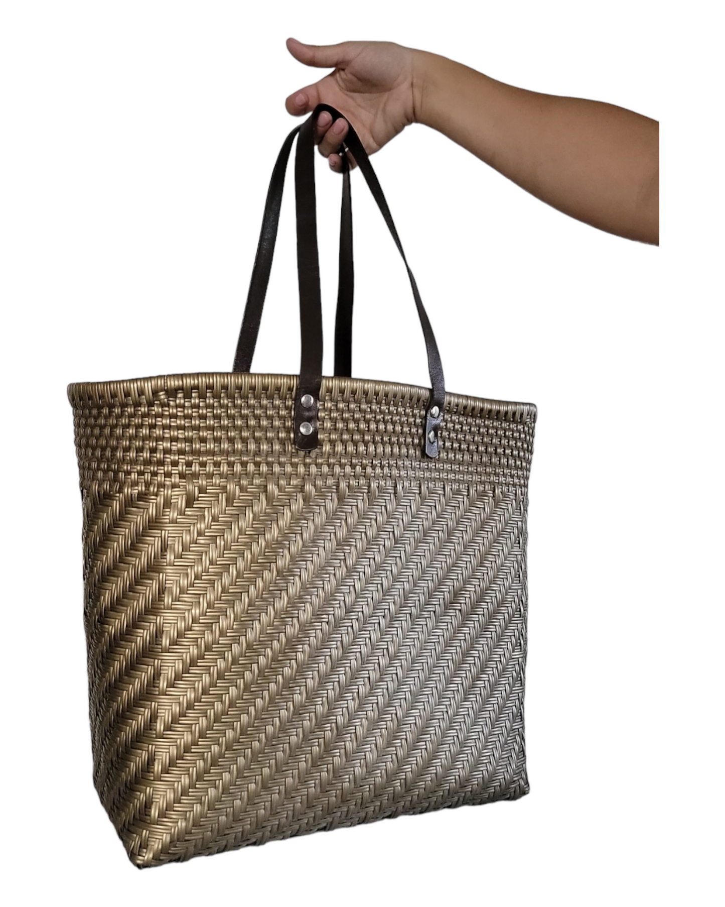 Large Tote | Jade Collection. Handwoven Bag