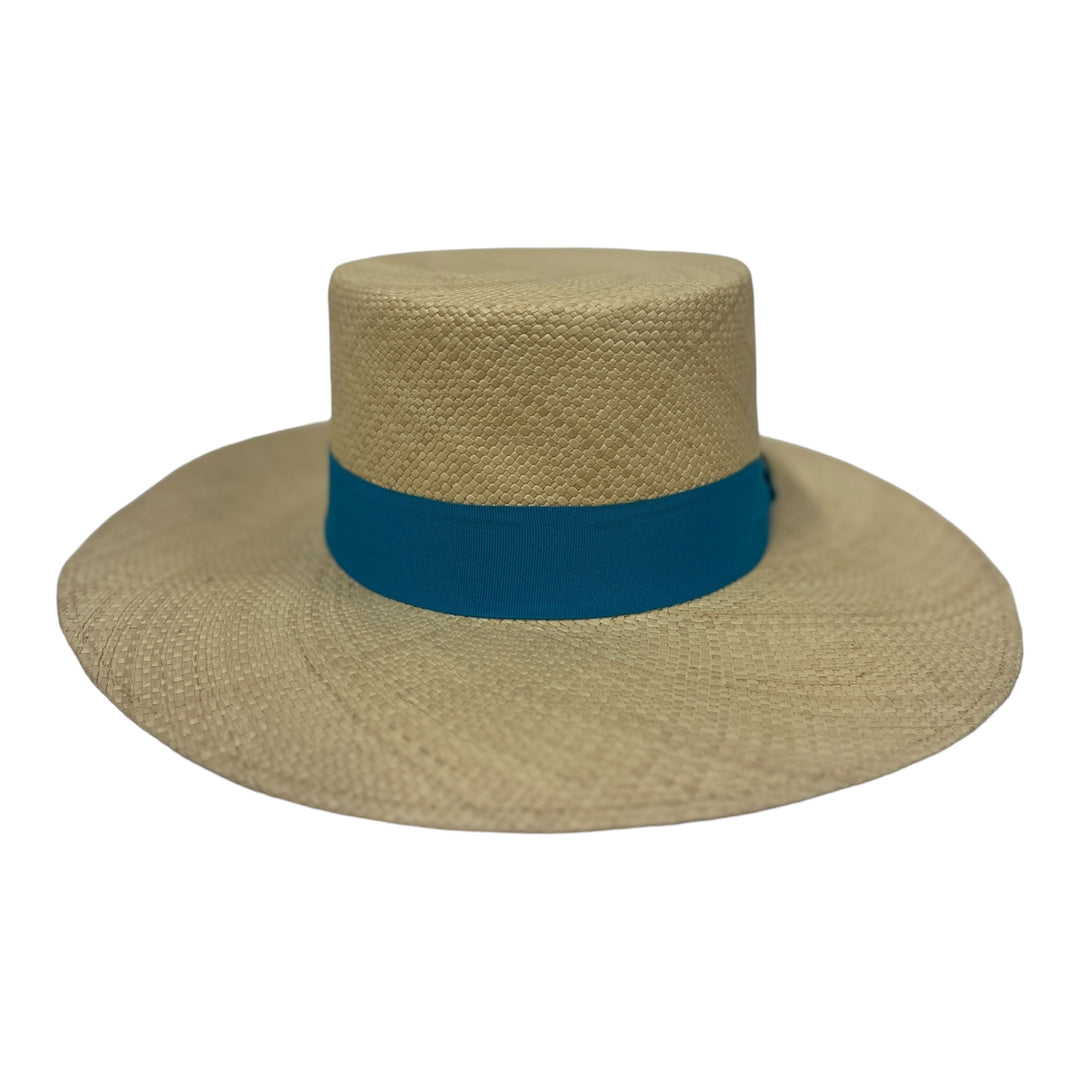 Light Beige Light Blue Band | Cordobés Hat | Be Praia