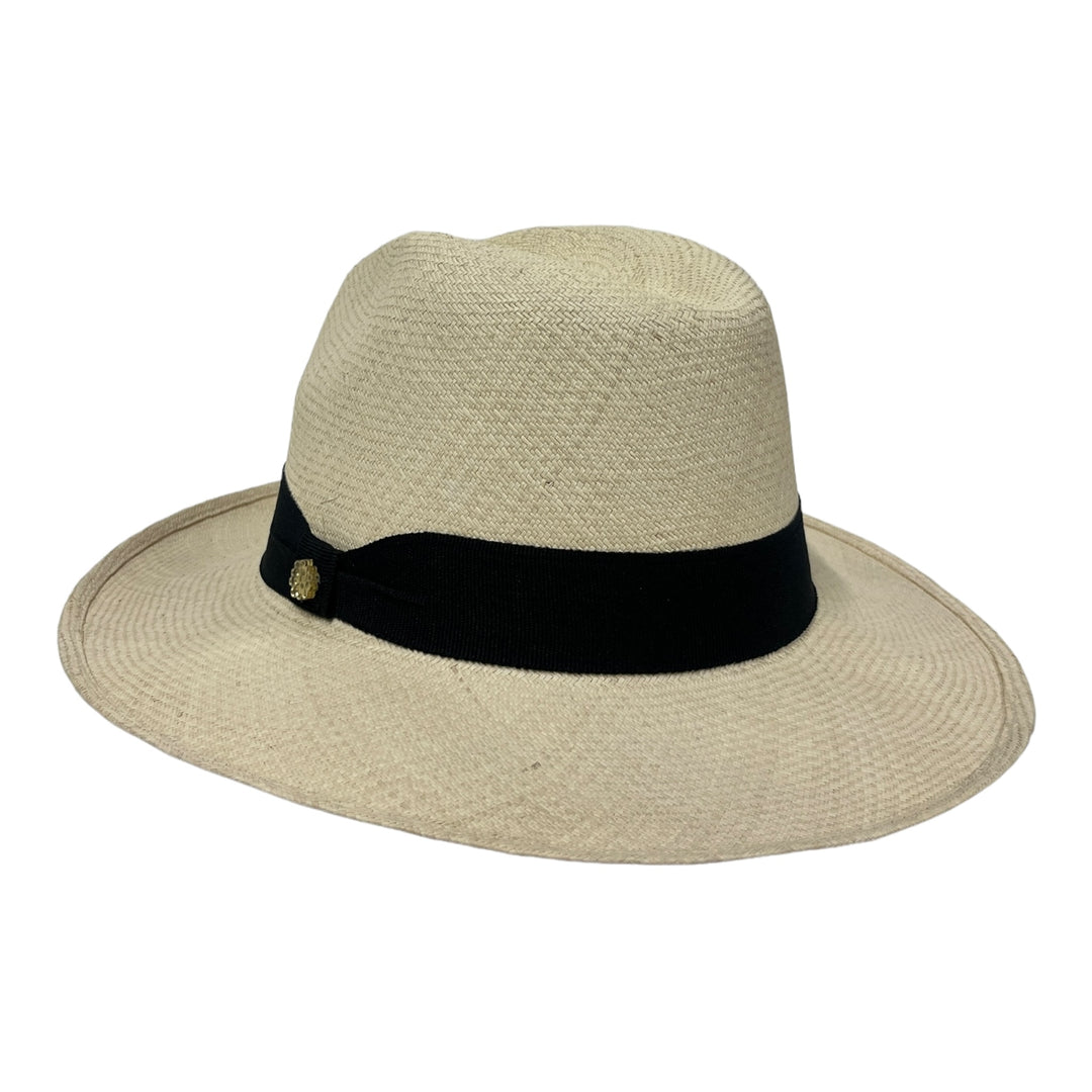 Light Beige Black Band | Colombian Hat | Be Praia