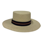 Light Beige Black, Red and White Band | Cordobés Hat | Be Praia