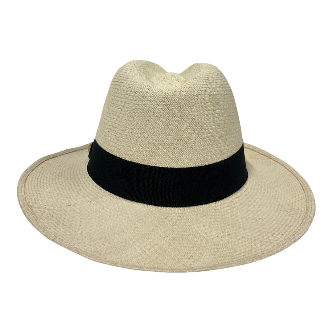 Light Beige Black Band | Colombian Hat | Be Praia