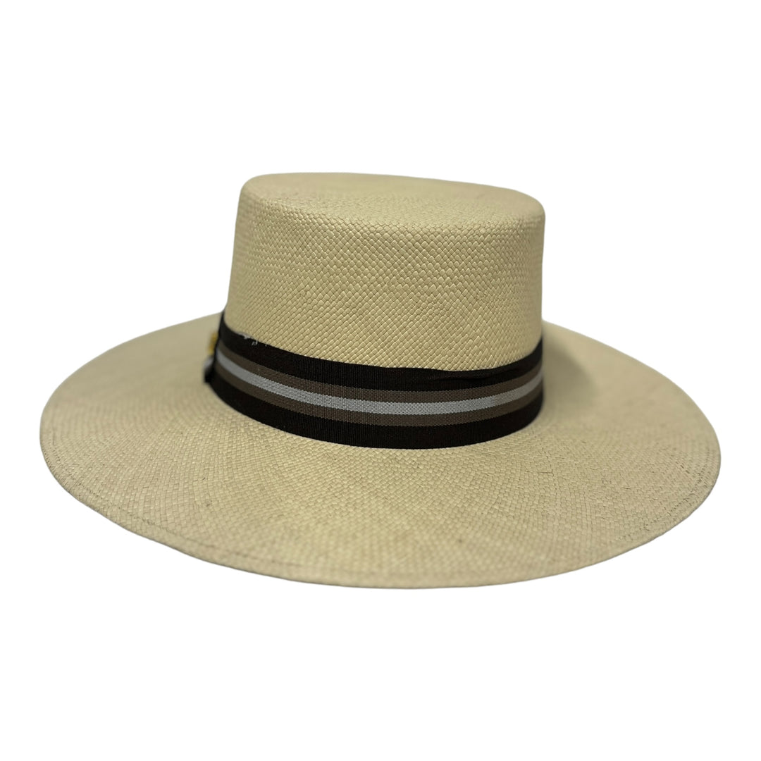 Light Beige Gray and Black Band | Cordobés Hat | Be Praia