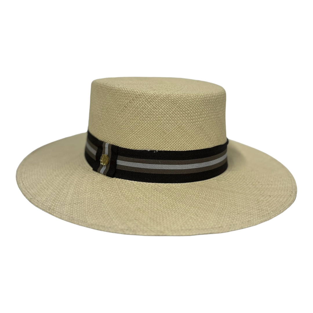 Light Beige Gray and Black Band | Cordobés Hat | Be Praia