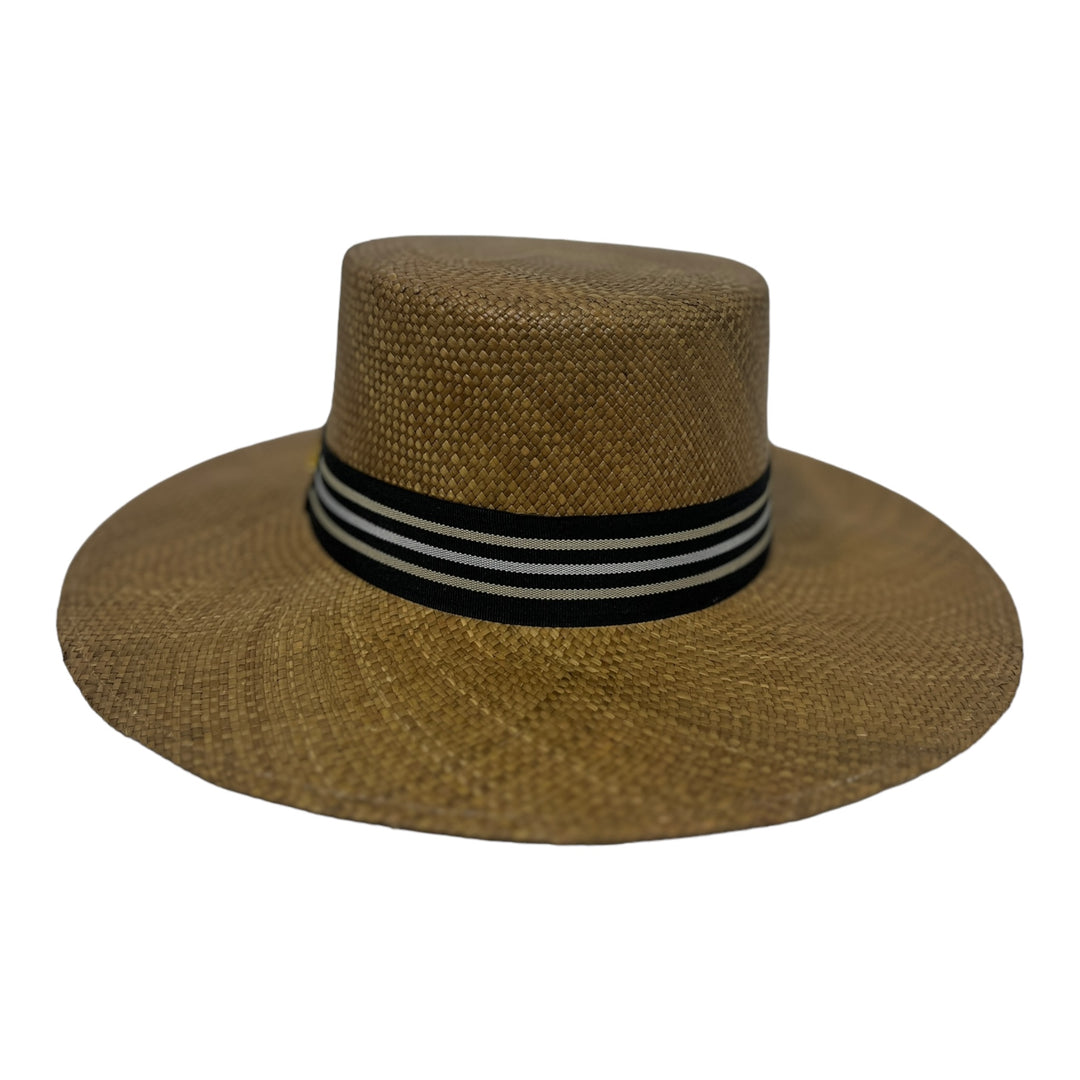 Tan Beige Black and White Band | Cordobés Hat | Be Praia