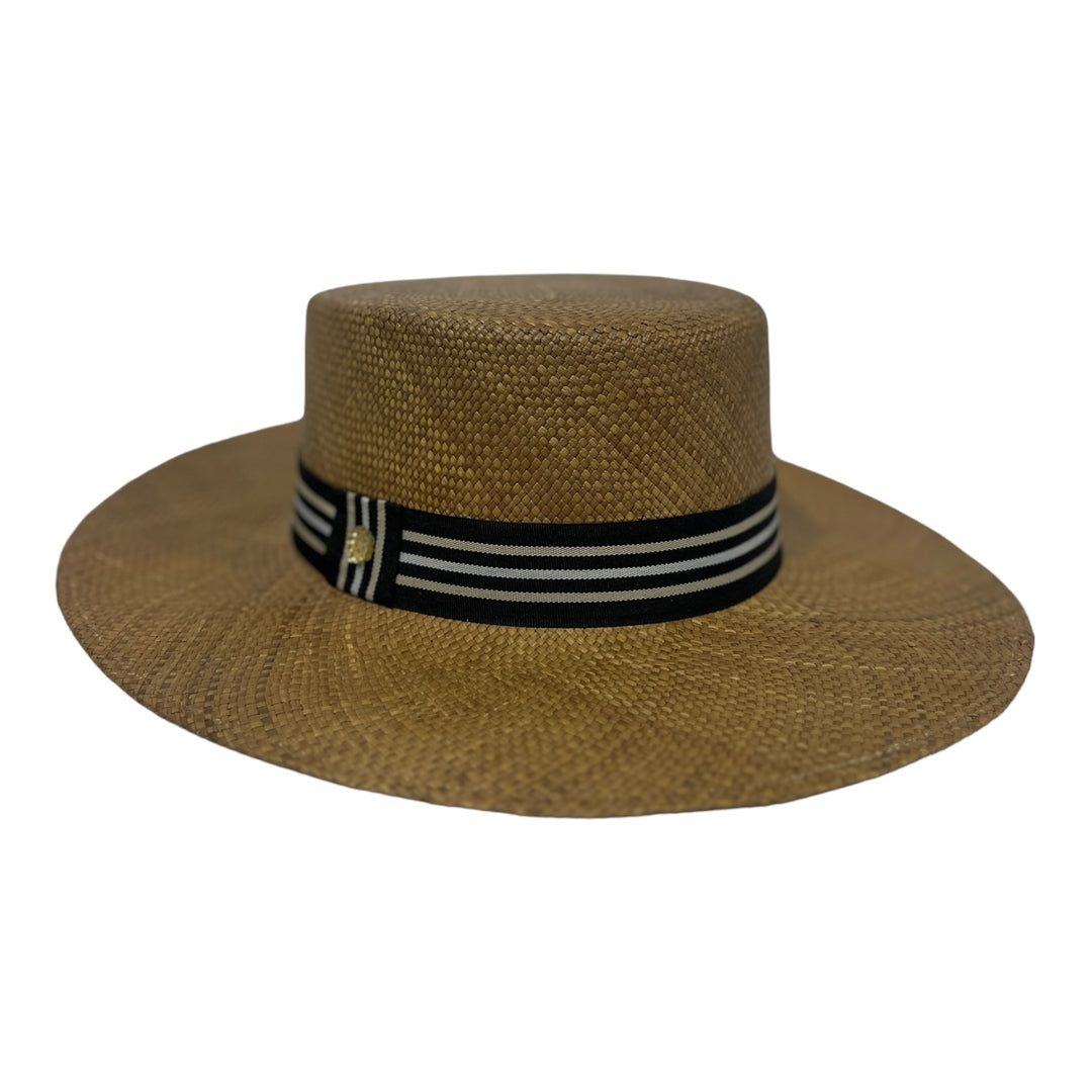 Tan Beige Black and White Band | Cordobés Hat | Be Praia