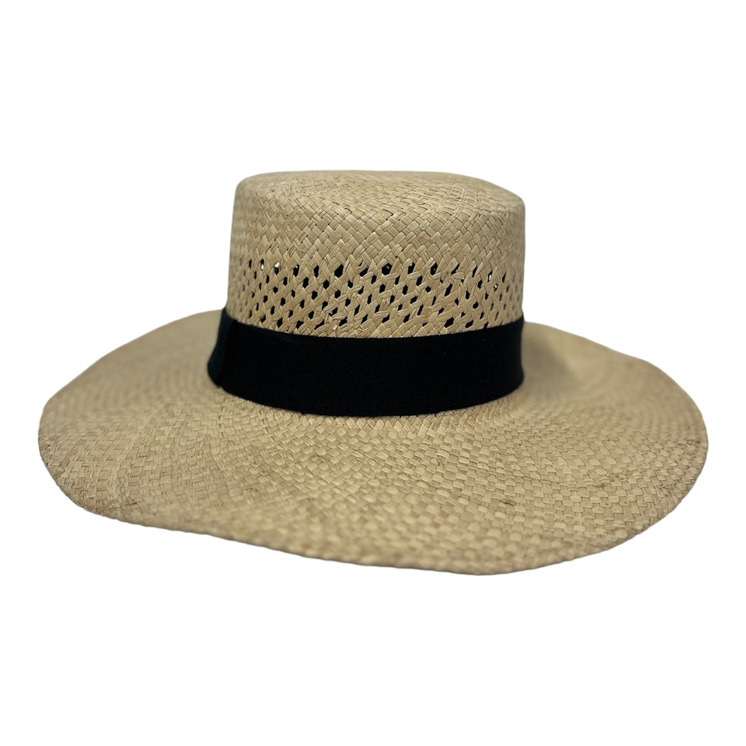 Light Beige Black Band | Cordobés Hat | Be Praia