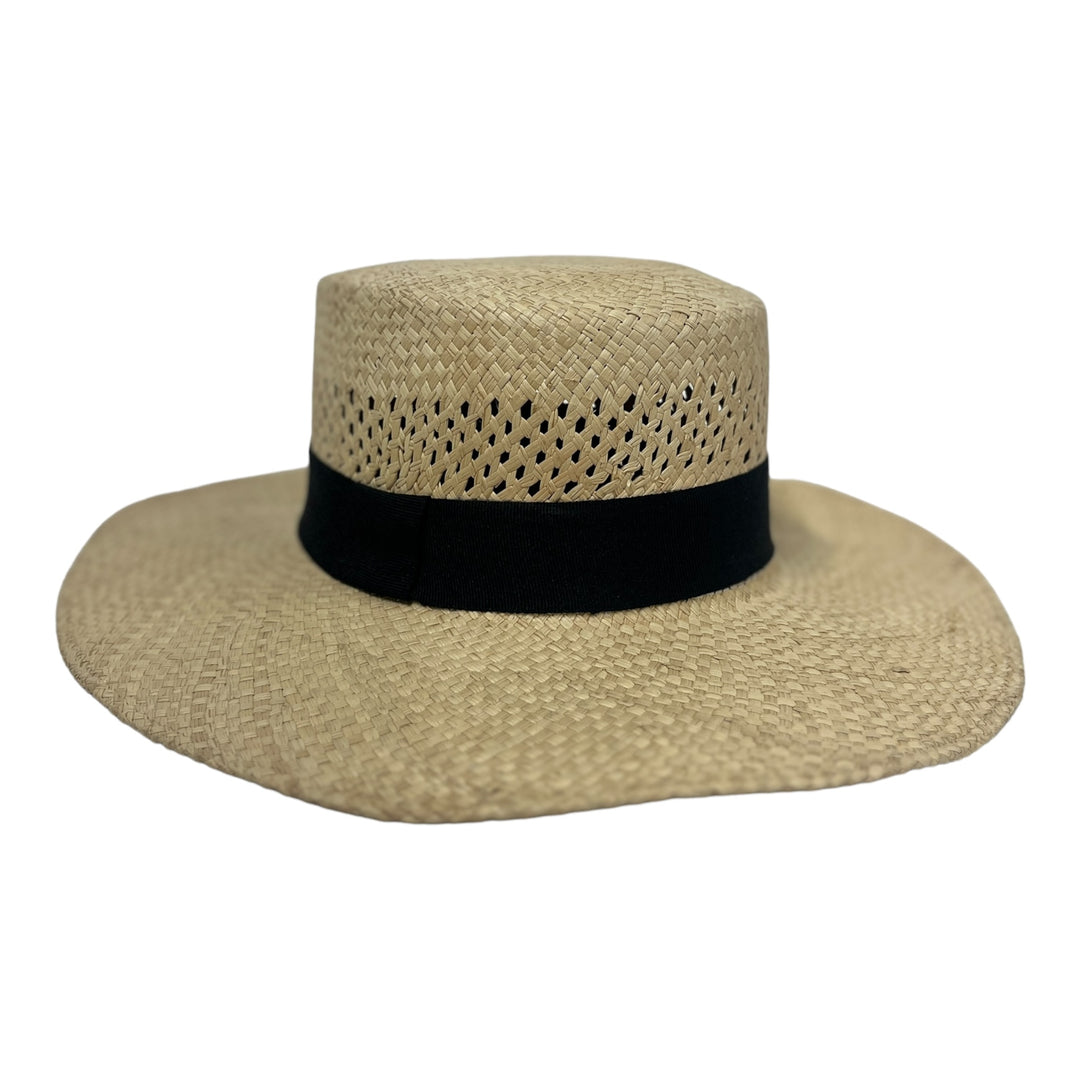 Light Beige Black Band | Cordobés Hat | Be Praia