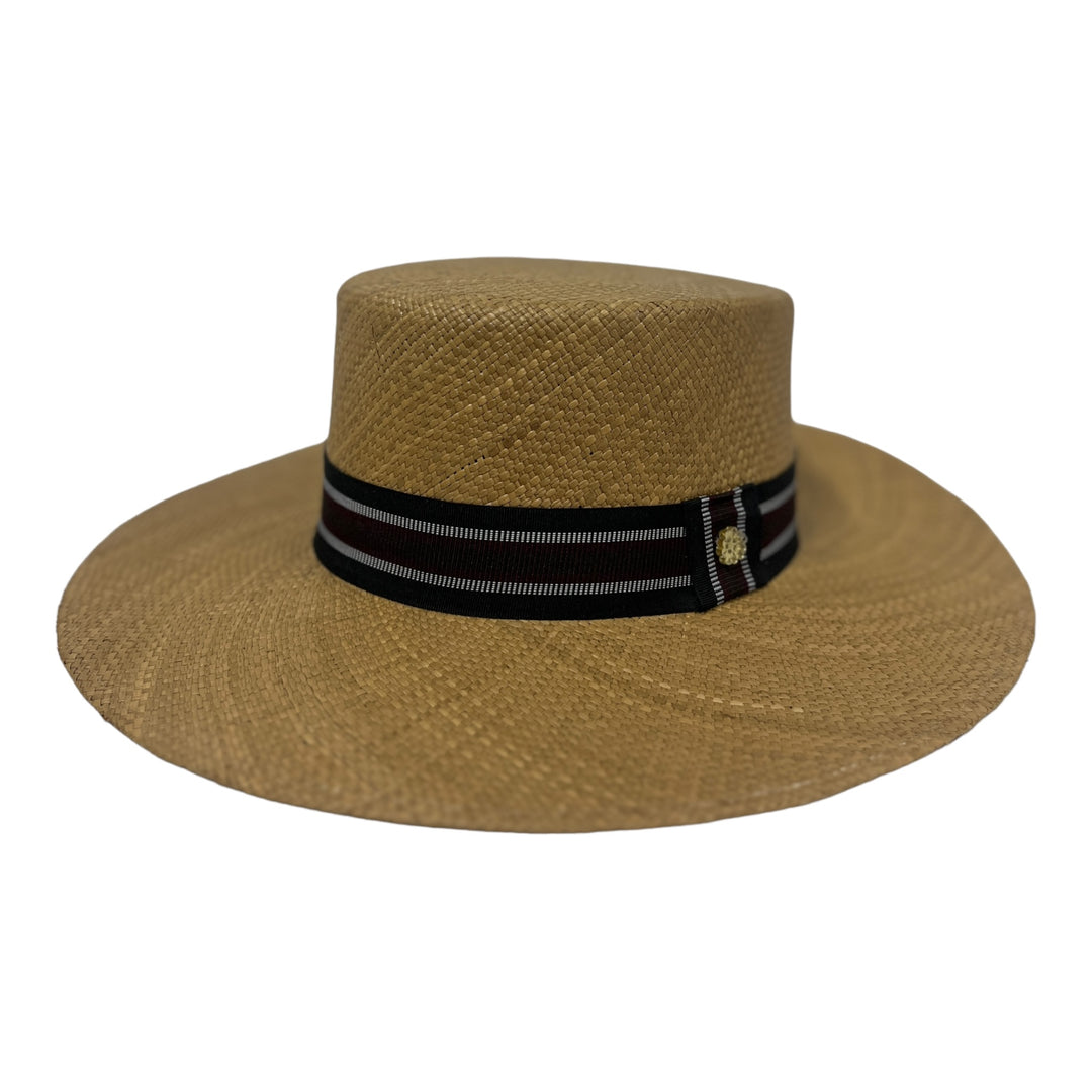 Tan Beige Black and White Band | Cordobés Hat | Be Praia