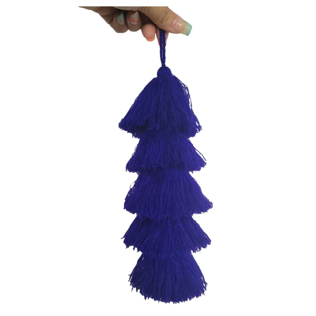 Royal Blue Cascada Tassel